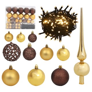 Foto 7 | Foto 7 | Árbol De Navidad Vidaxl De Plástico Con Bisagras De Abeto 150 Cm Y 150 Led - Venta Internacional.