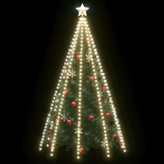 Foto 3 | Foto 3 | Guirnalda De Luces Led Para Árbol De Navidad 400 Cm Color Blanco Frío - Venta Internacional.