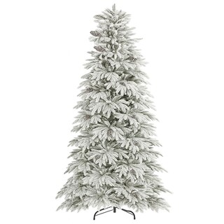 Foto 1 | Foto 1 | Árbol De Navidad Premium Nevado Con Piñas 2.40 M X 1.00 M – Realista Elegante Y Duradero Kyuden Home