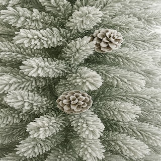 Foto 3 | Foto 3 | Árbol De Navidad Premium Nevado Con Piñas 2.40 M X 1.00 M – Realista Elegante Y Duradero Kyuden Home