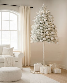 Foto 4 | Foto 4 | Árbol De Navidad Premium Nevado Pet Friendly 1.80 M X 90 Cm – Seguro Elegante Y Realista Kyuden Home