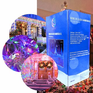 Foto 3 | Foto 3 | Serie Navideña 500 Focos Leds 25 Mts Multicolor Dosyu