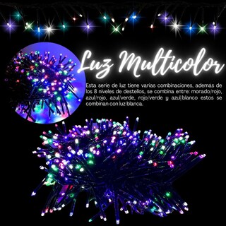 Foto 4 | Foto 4 | Serie Navideña 500 Leds 8 Mts Multicolor Dosyu