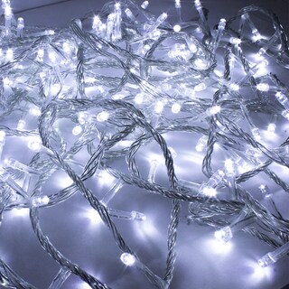 Foto 3 | Foto 3 | Serie Navideña Luz Led Blanca Importadora La Merced 200 Focos 9.5 Mt