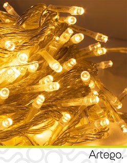 Foto 4 | Foto 4 | Luces de Navidad Serie de 500 LED Luz Cálida Artego Uso Interior Exterior