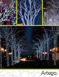 Foto 5 | Foto 5 | Luces de Navidad Serie de 500 LED Luz Blanca Artego Uso Interior Exterior