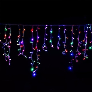 Foto 2 | Foto 2 | Cascada 200 Focos Luz Multicolor