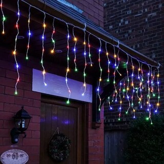 Foto 3 | Foto 3 | Cascada 200 Focos Luz Multicolor