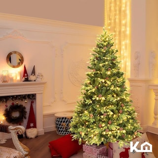 Foto 6 | Foto 6 | Serie de Luces Navideñas KingsHouse 250 Leds Luz Cálida 23 m