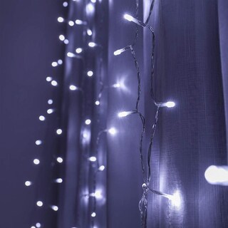 Foto 5 | Foto 5 | Serie de Luces Tipo Cortina Navicolors L573120 800 Led Luz Blanca 3x3 m