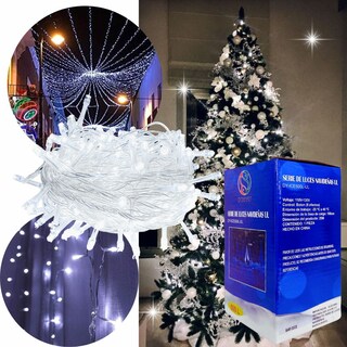 Foto 1 | Foto 1 | Serie Navideña 500 Focos Leds 25 Mts Blanco Fria Dosyu