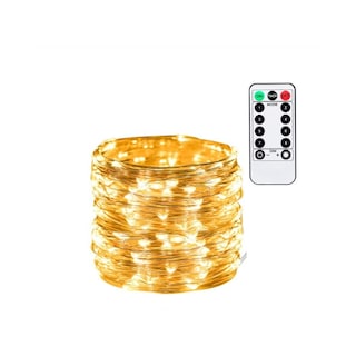 Foto 3 | Foto 3 | Luces Navideñas Solares Fairy Wire 500 Led De 50 M, Color Blanco Intenso - Venta Internacional.