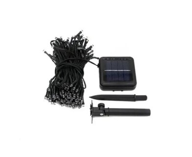 Foto 7 | Foto 7 | Paquete de 2 Luces Solares con Forma de Guirnalda 200 Led 20 Metros color Blanco Cálido - Venta Internacional