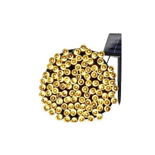 Foto 1 | Foto 1 | Luces Solares Navideñas Guirnalda 30 M 300 Led Amarillas - Venta Internacional
