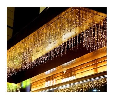 Foto 2 | Foto 2 | Luces Navideñas con Forma de Guirnalda Cascada 6 M Led 200 Luces - Venta Internacional