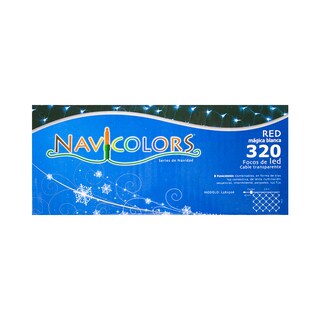 Foto 3 | Foto 3 | Red De Luces Led Navideña 320 Luces Led Luz Blanca 3 Metros 8 Funciones