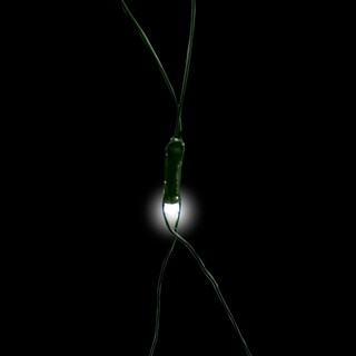Foto 3 | Foto 3 | Red De Luces Led Navideña 320 Luces Led Luz Blanca 3 Metros 8 Funciones Cable Verde