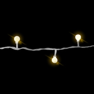 Foto 7 | Foto 7 | Serie Navideña 100 Luces Luz Led Tipo Bombilla Luz Cálida 8.5 Metros