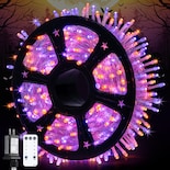 Cadena De Luces Led Jmexsuss Para Halloween, 168 Pies Y 600 Led, Para Exteriores - Venta Internacional.