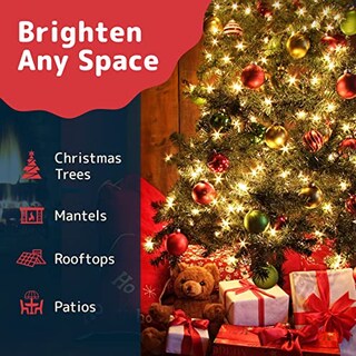 Foto 4 | Foto 4 | Luces Navideñas Prextex 18 M 300, Color Blanco Transparente, Impermeable - Venta Internacional.