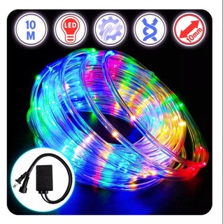 Foto 4 | Foto 4 | Manguera Decorativa De Luz Led Multicolor Impermeable 10 M