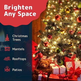 Foto 4 | Foto 4 | Luces Navideñas Prextex 500, Transparente, Blanco Cálido, 30 M - Venta Internacional.