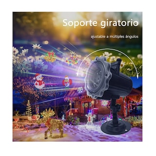 Foto 2 | Foto 2 | Proyector Luces Led Navidad Dia Muertos Cumpleaños Hallowen Eo Safe Imports Esi-17986 Negro