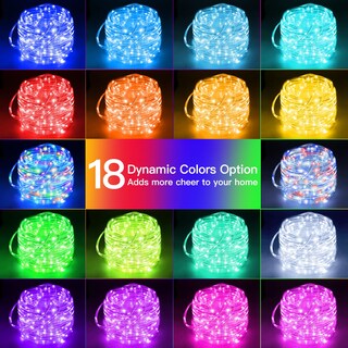 Foto 2 | Foto 2 | Luces Tipo Cuerda Ollny, 66 Pies, 200 Led, Que Cambian De Color, Resistentes Al Agua - Venta Internacional.