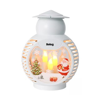 Foto 1 | Foto 1 | Linterna Led Navideña Belug Festiva-santa Claus Diseño De Copo Blanco
