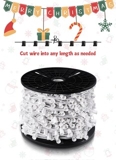 Foto 3 | Foto 3 | Juego De Enchufes Para Luces Navideñas, 1000 Pies, C9/e17, De Calidad Comercial - Venta Internacional.