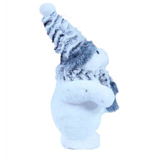 Foto 2 | Foto 2 | Adorno de Navidad Kyuden Home Blanco Oso con Gorro y Bufanda