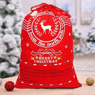 Foto 2 | Foto 2 | Bolsas De Regalo De Navidad Con Cordón, Bolsas De Regalo De Navidad Reutilizables