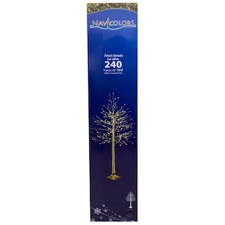 Foto 3 | Foto 3 | Arbol Decorativo Luz Led 240 Luces Adorno Navideño 1.50 Mts