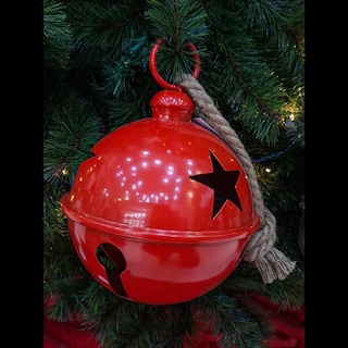 Foto 3 | Foto 3 | Cascabel de Metal Brillante con Detalles Navideños