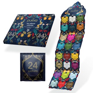 Foto 2 | Foto 2 | Calendario De Adviento Pukka Organic 2023 Con 24 Bolsitas De Té - Venta Internacional.
