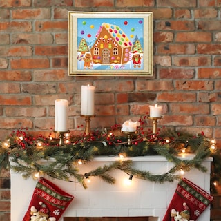 Foto 7 | Foto 7 | Pegatina Craft Artcreativity Gingerbread House Para Niños De 3 A 9 Años - Venta Internacional.