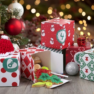 Foto 4 | Foto 4 | Calendario De Adviento Navideño Kesoto 2024 Con 24 Cajas De Cartón - Venta Internacional.