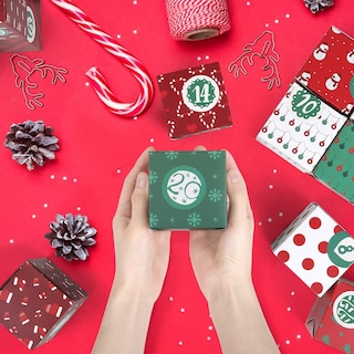 Foto 6 | Foto 6 | Calendario De Adviento Navideño Kesoto 2024 Con 24 Cajas De Cartón - Venta Internacional.