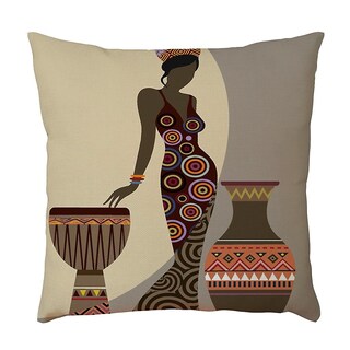 Foto 1 | Foto 1 | Funda De Almohada Huoguo Lino Cuadrada 45 X 45 Cm Para Mujer - Venta Internacional.