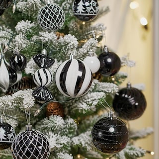 Foto 5 | Foto 5 | Set De Adornos De Bolas Navideñas Senjie, Varios, Irrompibles - Venta Internacional.