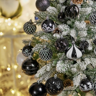 Foto 6 | Foto 6 | Set De Adornos De Bolas Navideñas Senjie, Varios, Irrompibles - Venta Internacional.