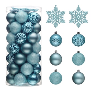 Foto 1 | Foto 1 | Decoraciones Para Árbol De Navidad Valery Madelyn, 50 Quilates, Azul Claro - Venta Internacional.