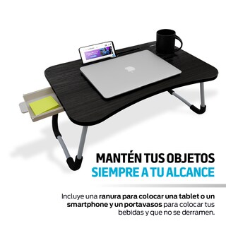 Foto 5 | Foto 5 | Mesa de Servicio Plegable Redlemon 82072-Bl color Negro