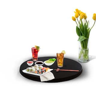 Foto 4 | Foto 4 | Charola Giratoria Hogare Lazy Susan 60 cm color Negro
