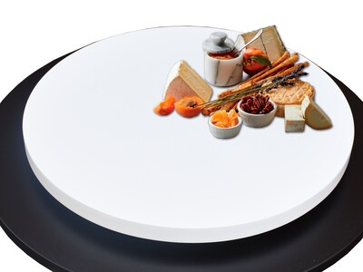 Foto 2 | Foto 2 | Charola Giratoria Hogare Lazy Susan 60 cm color Blanco