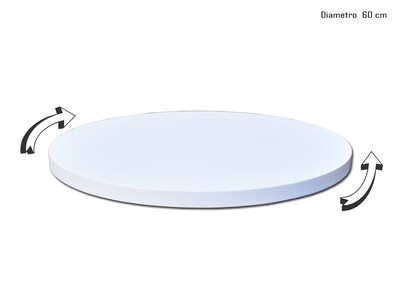 Foto 3 | Foto 3 | Charola Giratoria Hogare Lazy Susan 60 cm color Blanco
