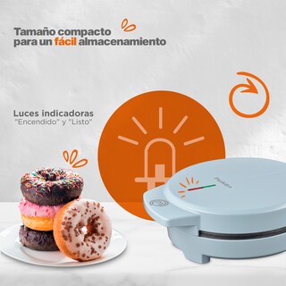 Foto 7 | Foto 7 | Maquina de Mini Donas Masterchef By Huken color Azul 7 Donuts