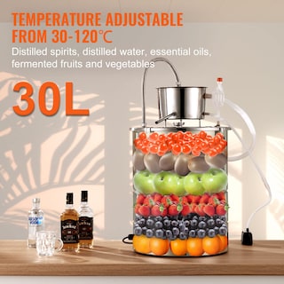 Foto 6 | Foto 6 | Destilador De Alcohol Vevor Electric 30 L Con Bomba Y Termómetro - Venta Internacional.