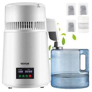 Foto 1 | Foto 1 | Destilador De Agua Vevor 4l 0.3l/h 750w 0-99h Timing 304ss Blanco - Venta Internacional.