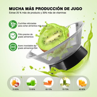 Foto 4 | Foto 4 | Extractor de Jugo Sangkee K10163 Negro 1000w